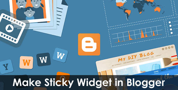 How to Make Sidebar widget Fixed in Blogger