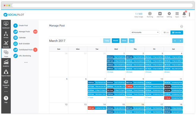 calendar-manage-post-social pilot